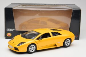 Lamborghini Murcielago LP640 Жълт Bburago 1:18 23124646-M1 Метал — снимка 8 от 8