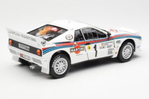 Lancia 037 Martini #1 W. Rohrl / C. Geistdorfer Winner Rally Monte Carlo 1983 Нощна Версия Kyosho 1:18 08306A Метал — снимка 3 от 8