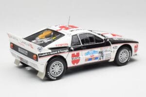 Lancia 037 #1 G. Cunico / E. Bartolich Targa Florio Winner 1983 Kyosho 1:18 08302H Метал — снимка 3 от 8