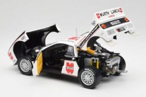 Lancia 037 #1 G. Cunico / E. Bartolich Targa Florio Winner 1983 Kyosho 1:18 08302H Метал — снимка 5 от 8