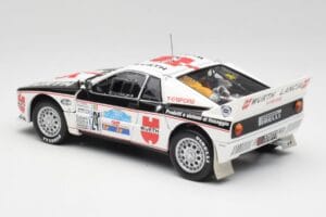 Lancia 037 #1 G. Cunico / E. Bartolich Targa Florio Winner 1983 Kyosho 1:18 08302H Метал — снимка 7 от 8