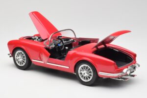 Lancia Aurelia B24 Spider Червен Bburago 1:18 3010 Метал — снимка 5 от 8