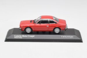 Lancia Beta Coupe Червен Minichamps 1:43 400125720 Метал