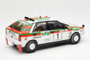 Lancia Delta HF 4WD #1 D. Cerrato Totip Rally Targa Florio 1987 Kyosho 1:18 08960C Метал — снимка 3 от 8
