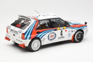 Lancia Delta HF Integrale Evo Martini #4 D. Auriol / B. Occelli Winner Rally Monte Carlo 1992 Kyosho 1:18 08348A Метал — снимка 3 от 8