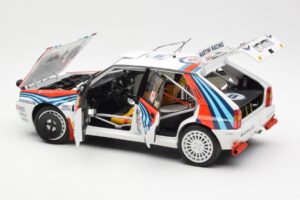 Lancia Delta HF Integrale Evo Martini #4 D. Auriol / B. Occelli Winner Rally Monte Carlo 1992 Kyosho 1:18 08348A Метал — снимка 5 от 8