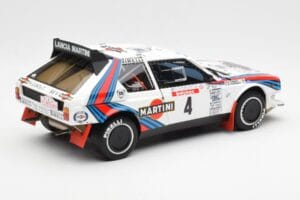 Lancia Delta S4 Martini #4 H. Toivonen / S. Cresto Rally Tour de Corse 1986 AUTOart 1:18 88620 Метал — снимка 3 от 8