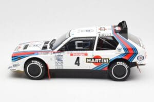 Lancia Delta S4 Martini #4 H. Toivonen / S. Cresto Rally Tour de Corse 1986 AUTOart 1:18 88620 Метал — снимка 4 от 8