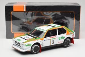 Lancia Delta S4 #8 D. Cerrato / G. Cerri Rally San Remo 1986 IXO 1:18 18RMC133 Метал — снимка 6 от 6