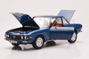 Lancia Fulvia 3 Син Лимитирана Серия Norev 1:18 187980 Метал — снимка 2 от 7