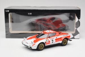 Lancia Stratos HF #2 J-B. Andruet / Biche Winners Tour de Corse 1974 Minichamps 1:18 155741702 Метал — снимка 6 от 6