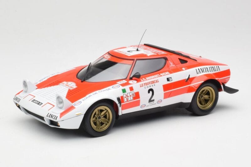 Lancia Stratos HF #2 J-B. Andruet / Biche Winners Tour de Corse 1974 Minichamps 1:18 155741702 Метал