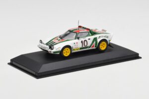 Lancia Stratos #10 Team Alitalia S. Munari / S. Maiga Rally Monte Carlo 1976 Minichamps 1:43 430761210 Метал — снимка 2 от 4