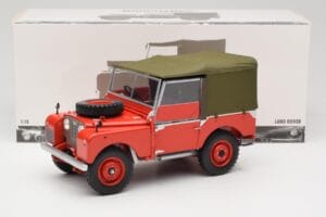 Land Rover 88 Series I Червен Minichamps 1:18 150168910 Метал — снимка 8 от 8