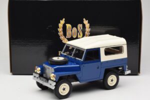 Land Rover Lightweight Series III Тъмносин BoS Models 1:18 BOS382 Смола — снимка 6 от 6