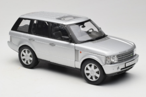 Land Rover Range Rover L322 Сребрист Welly 1:18 12536W Метал — снимка 6 от 8