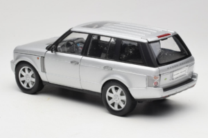 Land Rover Range Rover L322 Сребрист Welly 1:18 12536W Метал — снимка 7 от 8