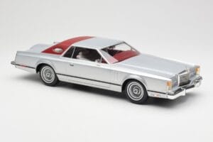 Lincoln Continental Mark V Coupe Сребрист BoS Models 1:18 BOS084 Смола — снимка 4 от 6