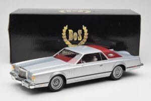 Lincoln Continental Mark V Coupe Сребрист BoS Models 1:18 BOS084 Смола — снимка 6 от 6
