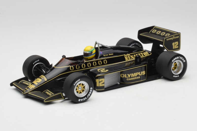Lotus 97T Renault #12 A. Senna Team Lotus 1985 Minichamps 1:18 540851812 Метал