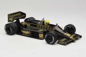 Lotus 98T Renault #12 A. Senna Team Lotus 1986 Minichamps 1:18 540861812 Метал — снимка 4 от 7