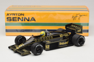 Lotus 98T Renault #12 A. Senna Team Lotus 1986 Minichamps 1:18 540861812 Метал — снимка 7 от 7