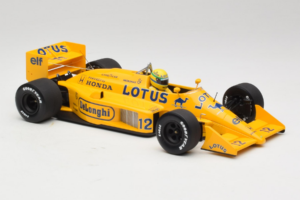 Lotus 99T Honda #12 A. Senna Team Lotus 1987 Minichamps 1:18 540871812 Метал — снимка 4 от 7