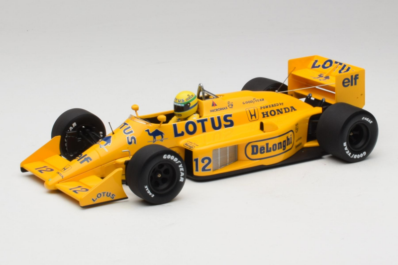 Lotus 99T Honda #12 A. Senna Team Lotus 1987 Minichamps 1:18 540871812 Метал