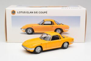 Lotus Elan S/E Racing Жълт AUTOart 1:18 75352 Метал — снимка 8 от 8