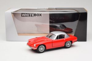 Lotus Elise S1 Червен & Сребрист Whitebox 1:18 WB18003 Метал — снимка 8 от 8