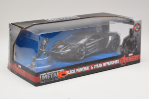 Lykan HyperSport Black Panther С Фигурка Metals Diecast 1:24 99723 Метал — снимка 2 от 3