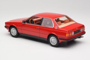 Maserati BiTurbo Coupe Rosso Corsa Minichamps 1:18 107123501 Смола — снимка 5 от 6