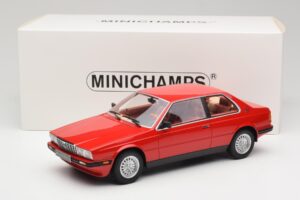 Maserati BiTurbo Coupe Rosso Corsa Minichamps 1:18 107123501 Смола — снимка 6 от 6