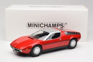 Maserati Bora Червен & Сребрист Minichamps 1:18 107123721 Смола — снимка 6 от 6