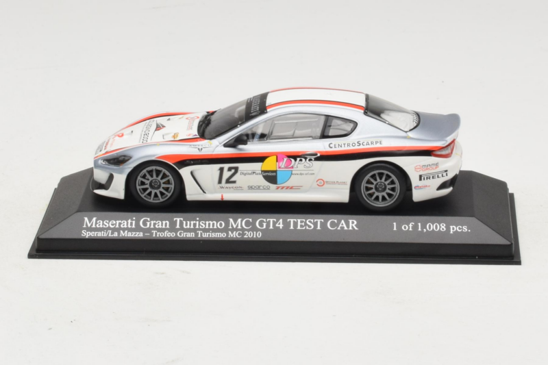 Maserati GranTurismo MC GT4 #12 Sperati / La Mazza Maserati MC 2010 Minichamps 1:43 400101212 Метал