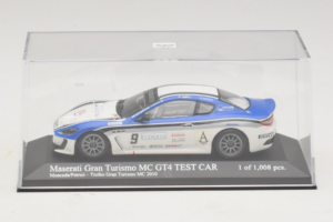 Maserati GranTurismo MC GT4 #9 Moncada / Petrini Maserati MC 2010 Minichamps 1:43 400101209 Метал — снимка 5 от 5