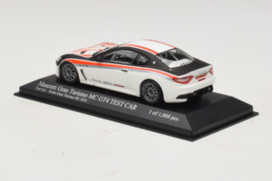 Maserati GranTurismo MC GT4 Trofeo GranTurismo MC Test Car 2010 Minichamps 1:43 400101201 Метал — снимка 3 от 4