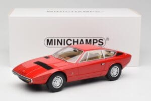 Maserati Khamsin Червен Minichamps 1:18 107123821 Смола — снимка 6 от 6