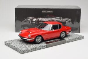 Maserati Mistral Червен Minichamps 1:18 107123422 Смола — снимка 6 от 6