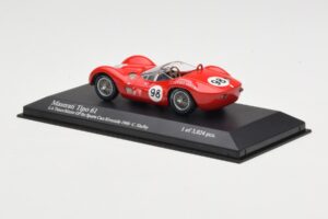 Maserati Tipo 61 #98 C. Shelby Times Mirror Grand Prix Riverside 1960 Minichamps 1:43 400601298 Метал — снимка 3 от 4