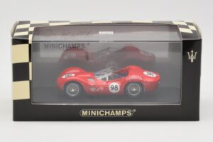 Maserati Tipo 61 #98 C. Shelby Times Mirror Grand Prix Riverside 1960 Minichamps 1:43 400601298 Метал — снимка 4 от 4