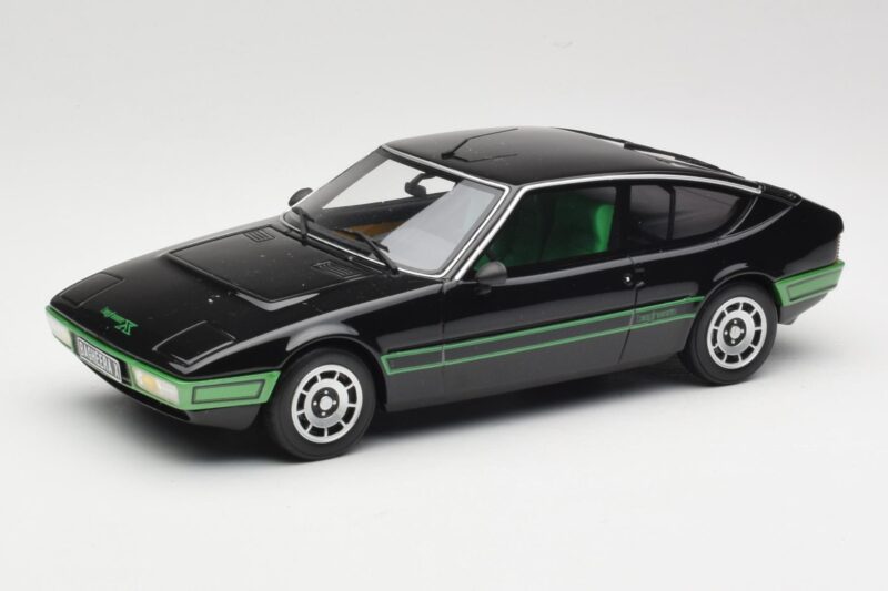 Matra Bagheera X Черен Зелен Otto 1:18 OT031 Смола