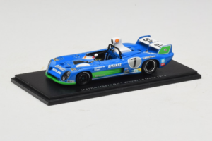 Matra MS670C #7 H. Pescarolo / G. Larrousse Matra-Simca 24 Hours of Le Mans Winner 1974 Spark 1:43 43LM74 Смола — снимка 2 от 4