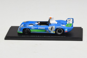 Matra MS670C #7 H. Pescarolo / G. Larrousse Matra-Simca 24 Hours of Le Mans Winner 1974 Spark 1:43 43LM74 Смола