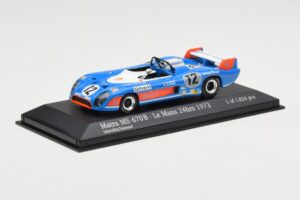 Matra Simca MS670B #12 J-P. Beltoise / J-P. Jabouille / J-P. Jaussaud 24 Hours of Le Mans 1973 Minichamps 1:43 430731112 Мета — снимка 2 от 4