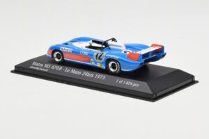 Matra Simca MS670B #12 J-P. Beltoise / J-P. Jabouille / J-P. Jaussaud 24 Hours of Le Mans 1973 Minichamps 1:43 430731112 Мета — снимка 3 от 4
