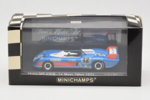 Matra Simca MS670B #12 J-P. Beltoise / J-P. Jabouille / J-P. Jaussaud 24 Hours of Le Mans 1973 Minichamps 1:43 430731112 Мета — снимка 4 от 4