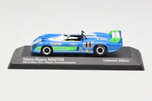 Matra Simca MS670B #7 H. Pescarolo / G. Larrousse 24 Hours of Le Mans Winner 1973 Minichamps 1:43 430731111 Метал