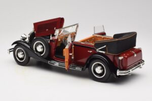 Maybach DS8 Zeppelin Червен Anson 1:18 30413 Метал — снимка 5 от 8