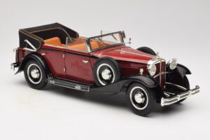 Maybach DS8 Zeppelin Червен Anson 1:18 30413 Метал — снимка 6 от 8